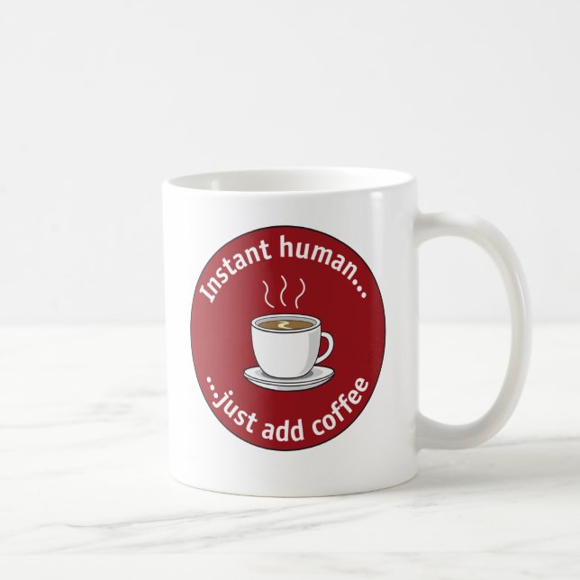 Sofortige menschliche Tasse (Rechts)