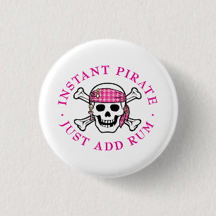 Sofortige Piraten-Dame Button