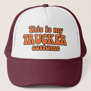 Sofortige Trucker Halloween-Kostüme Truckerkappe