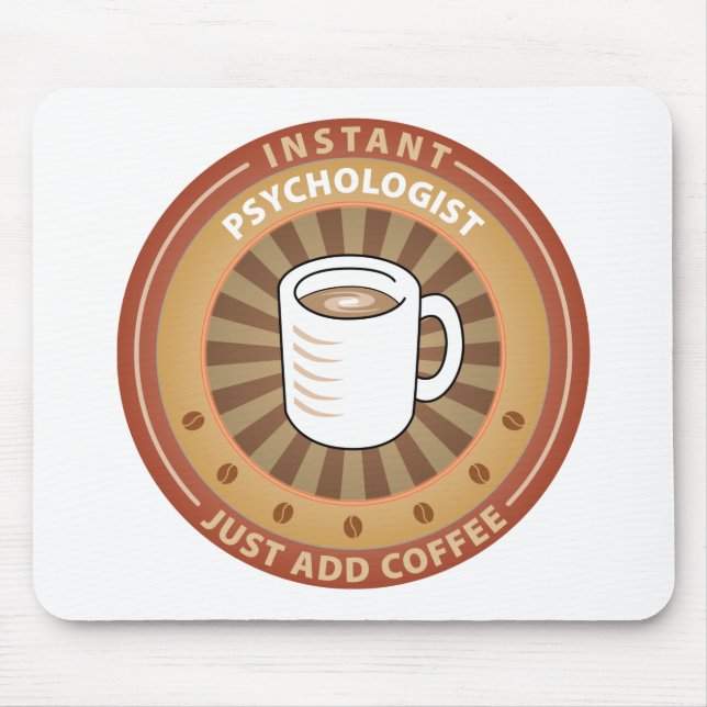 Sofortiger Psychologe Mousepad (Vorne)