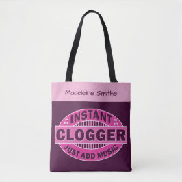 Sofortiges Clogger addieren gerade individuellen Tasche