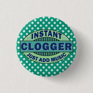 Sofortiges Clogger addieren gerade Musik Button