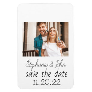 Sofortiges Foto mit handgeschriebenen Notizen Save Magnet