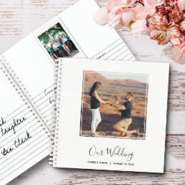 Sofortiges Foto und Hochzeitsbuch Notizbuch