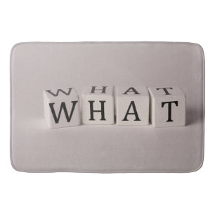 Soft & Absorbent Bath Mat mit spielerischem Design Badematte