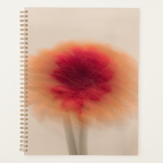 Soft Abstract Floral Planner Planer (Vorderseite)