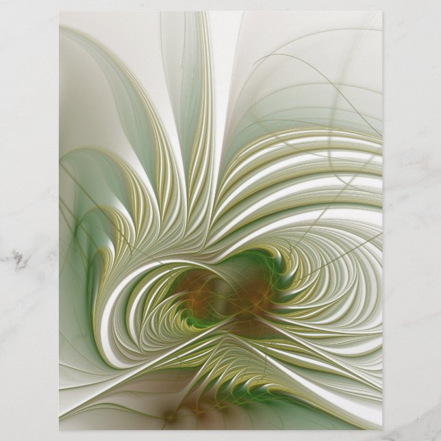 Soft and tenderderness Fraktal Fantasy Blume Flyer (Vorne)
