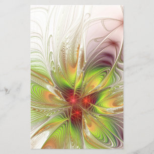 Soft and tenderderness Fraktal Fantasy Blume Flyer