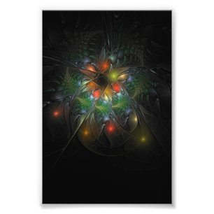 Soft and tenderderness Fraktal Fantasy Blume Fotodruck