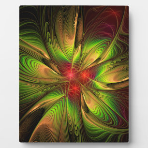 Soft and tenderderness Fraktal Fantasy Blume Fotoplatte