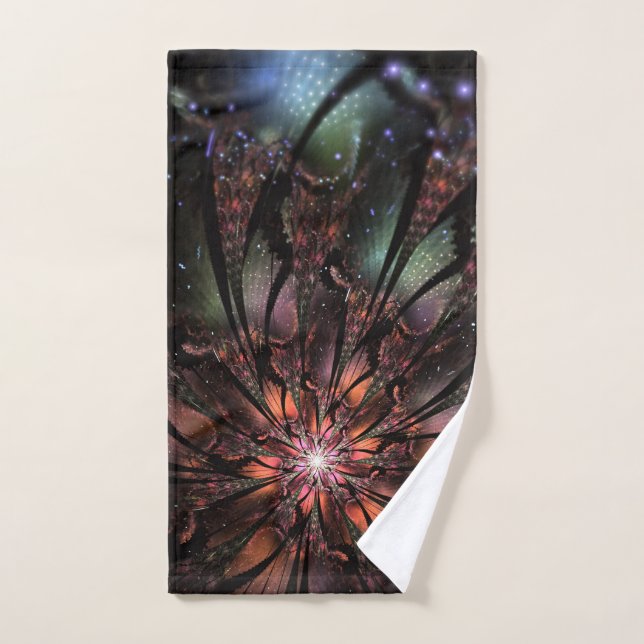 Soft and tenderderness Fraktal Fantasy Blume Handtuch (Handtuch)