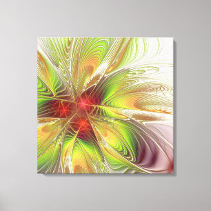 Soft and tenderderness Fraktal Fantasy Blume Leinwanddruck