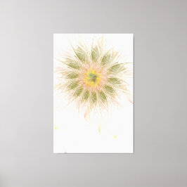 Soft and tenderderness Fraktal Fantasy Blume Leinwanddruck