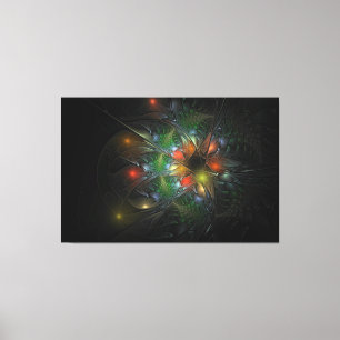 Soft and tenderderness Fraktal Fantasy Blume Leinwanddruck