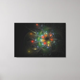 Soft and tenderderness Fraktal Fantasy Blume Leinwanddruck