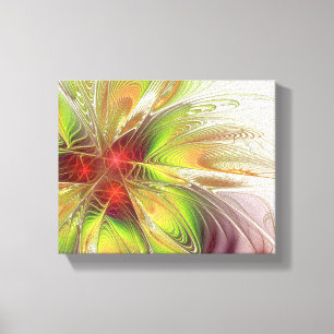 Soft and tenderderness Fraktal Fantasy Blume Leinwanddruck