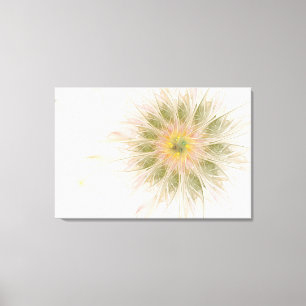 Soft and tenderderness Fraktal Fantasy Blume Leinwanddruck