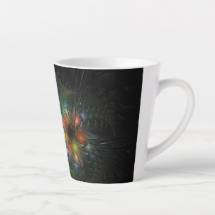 Soft and tenderderness Fraktal Fantasy Blume Milchtasse
