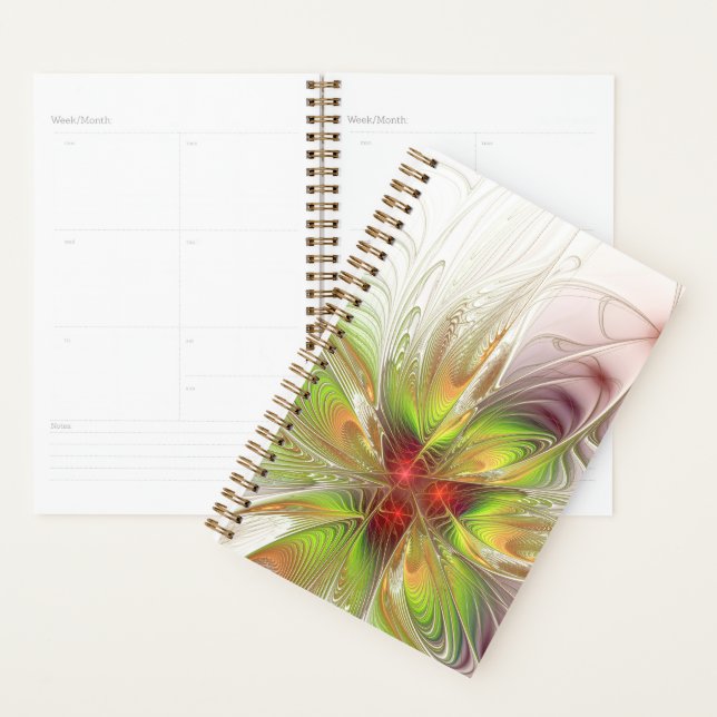 Soft and tenderderness Fraktal Fantasy Blume Planer (Anzeige)