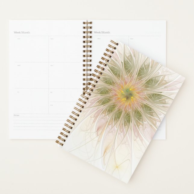 Soft and tenderderness Fraktal Fantasy Blume Planer (Anzeige)