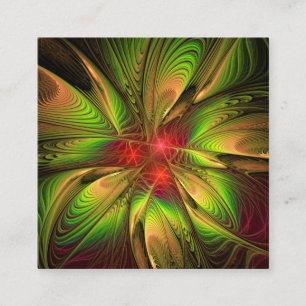 Soft and tenderderness Fraktal Fantasy Blume Rabattkarte