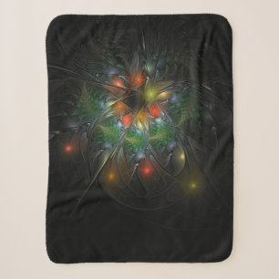 Soft and tenderderness Fraktal Fantasy Blume Sherpadecke