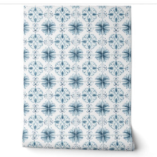 Soft Aquamarin Blossom Medley Petite - Aquamarin,  Tapete