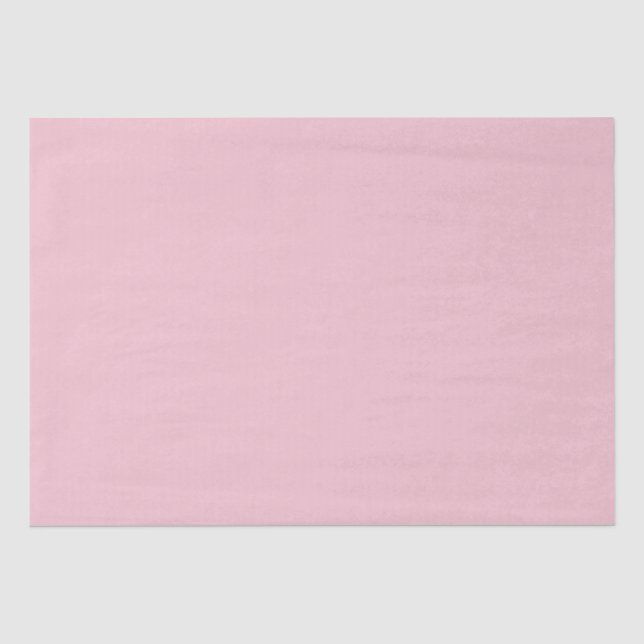 Soft Baby Blush Pink #f5c2d0 Jeden Anlaß Seidenpapier (Vorderseite)