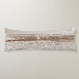 Soft Beige Atlantic Ocean Bliss 2 #ocean #art Seitenschläferkissen