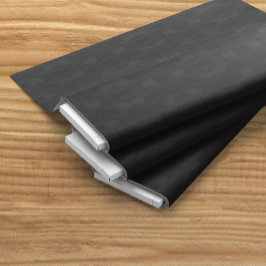 Soft Black Imitats Süede Leather Stoff
