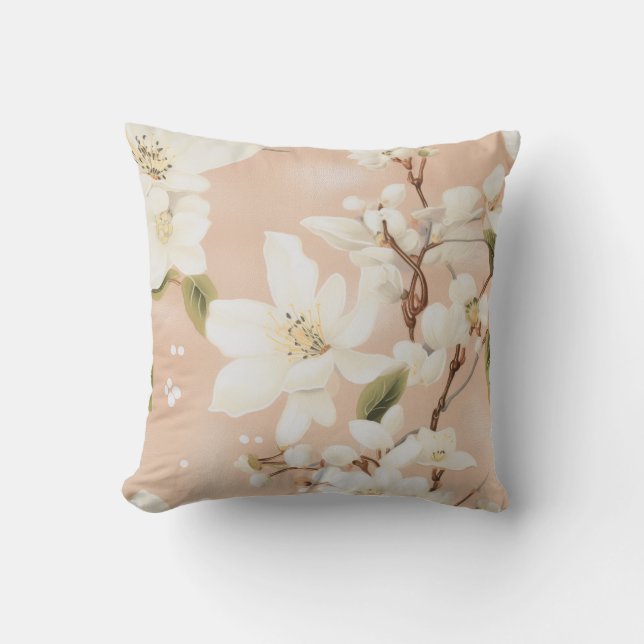 "Soft Bloom Decorative Pillow" Kissen (Vorderseite)