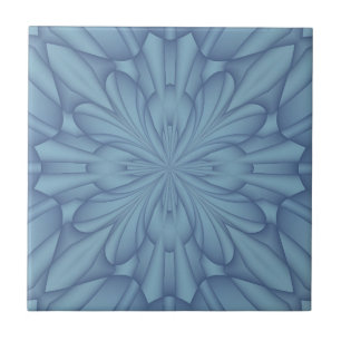 Soft Blue Christmas Stars #2 Fliese
