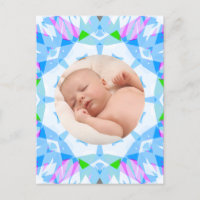 Soft Blue Hübsch Pastels Custom Foto Mother Day