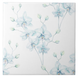 Soft Blue Orchid Fliese