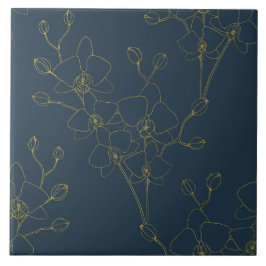 Soft Blue Orchid Fliese