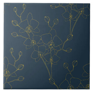 Soft Blue Orchid Fliese