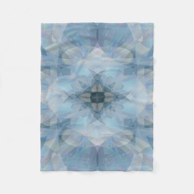 Soft Blume Fleecedecke (Vorderseite)