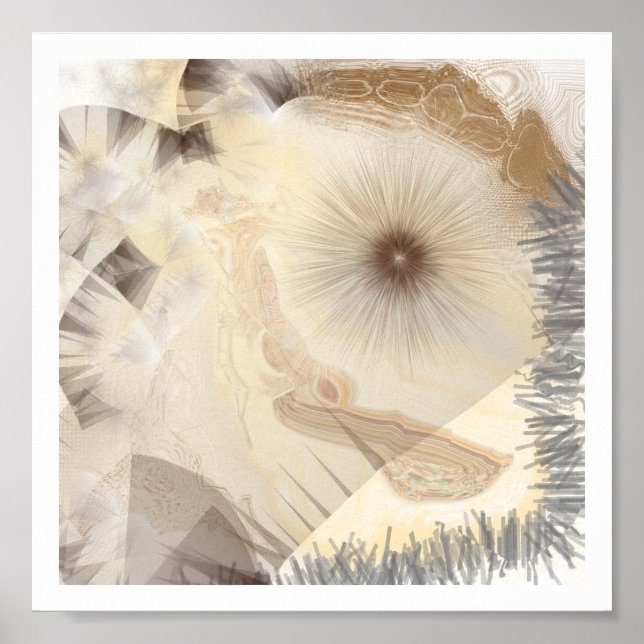 Soft Blume Poster (Vorne)
