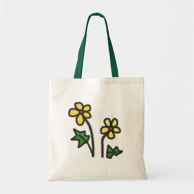 Soft Blume Tragetasche (Vorne)