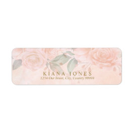 Soft Blush Rose Wedding ID828