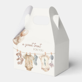 Soft Boho Neutral Baby Kleidung Babydusche Geschenkschachtel