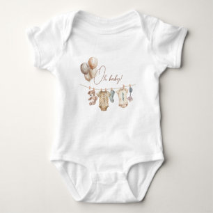 Soft Boho Neutral Baby Kleidung Babydusche Strampler