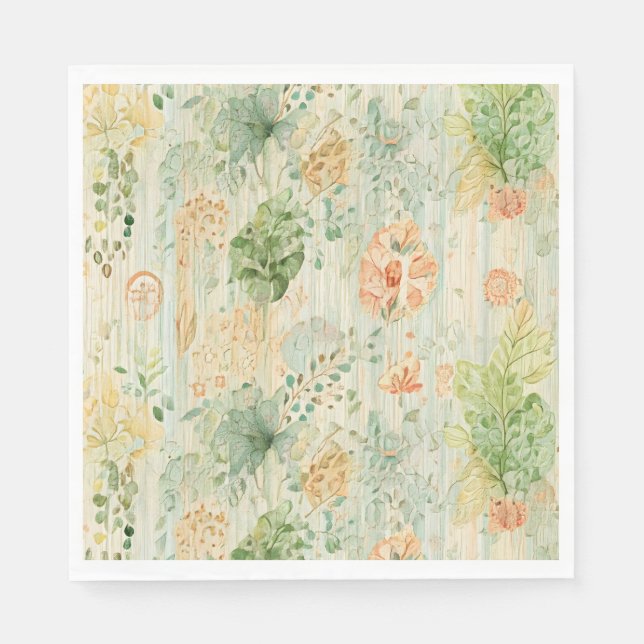 Soft Botanical Dream Serviette (Vorderseite)