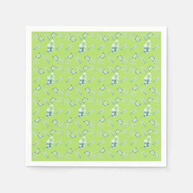 soft botanical  serviette (Vorderseite)