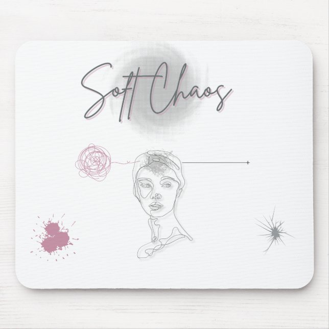Soft Chaos _Artistic Mousepad (Vorne)