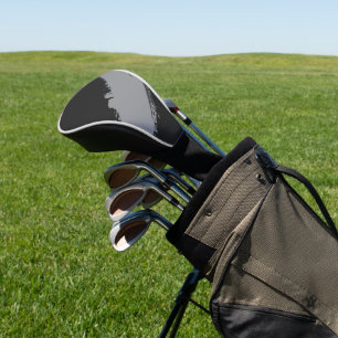 Soft Charcoal Noir Golf Headcover