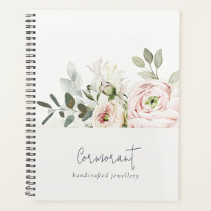 Soft Chic Blush Pink Peony Feuilleté Botanique Flo