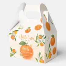 Soft Citrus Blossom Niedlich Orange Babydusche