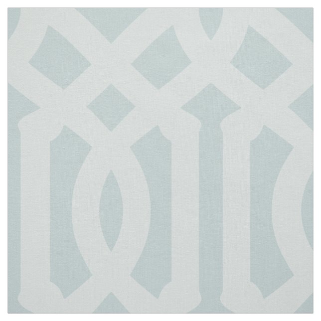 Soft Cloud Blue Trellis Large Scale Stoff (Muster)