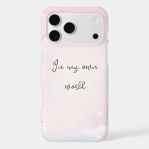 Soft Clouds Butterfly Cute Phone Cover